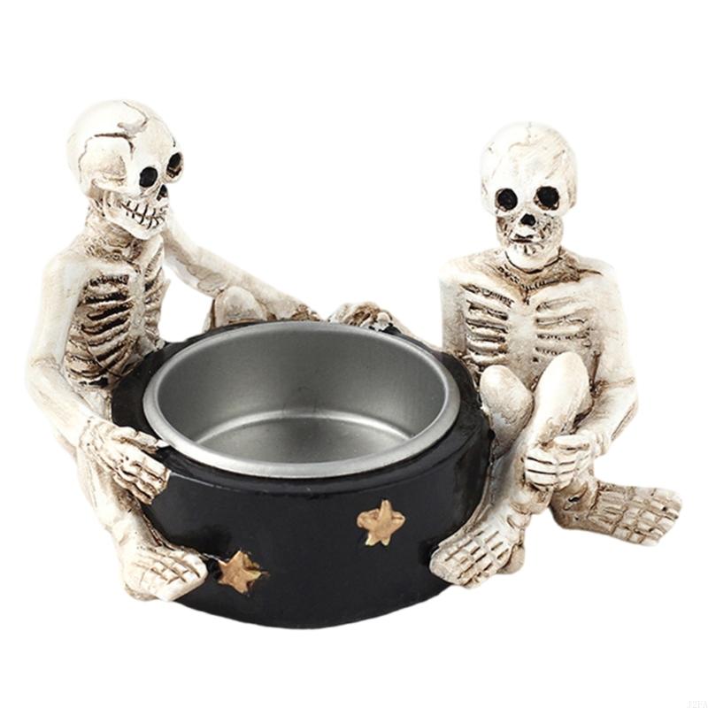 Enchanting Witch Skull Resin Holder Halloween Candlestick for Home Accent Parties Setting
Enchanting Witch Skull Resin Holder Halloween Candlestick for Home Accent Parties Setting