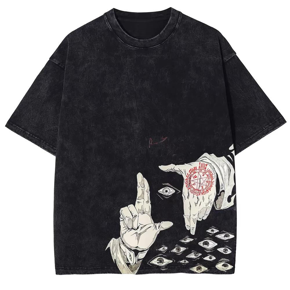 Anime Black Clover Yami Sukehiro Graphic Tshirts Vintage Washed Men Women Fashion Hip Hop T Shirts Casual Short Sleeve Tshirt L
Anime Black Clover Yami Sukehiro Graphic Tshirts Vintage Washed Men Women Fashion Hip Hop T Shirts Casual Short Sleeve Tshirt L