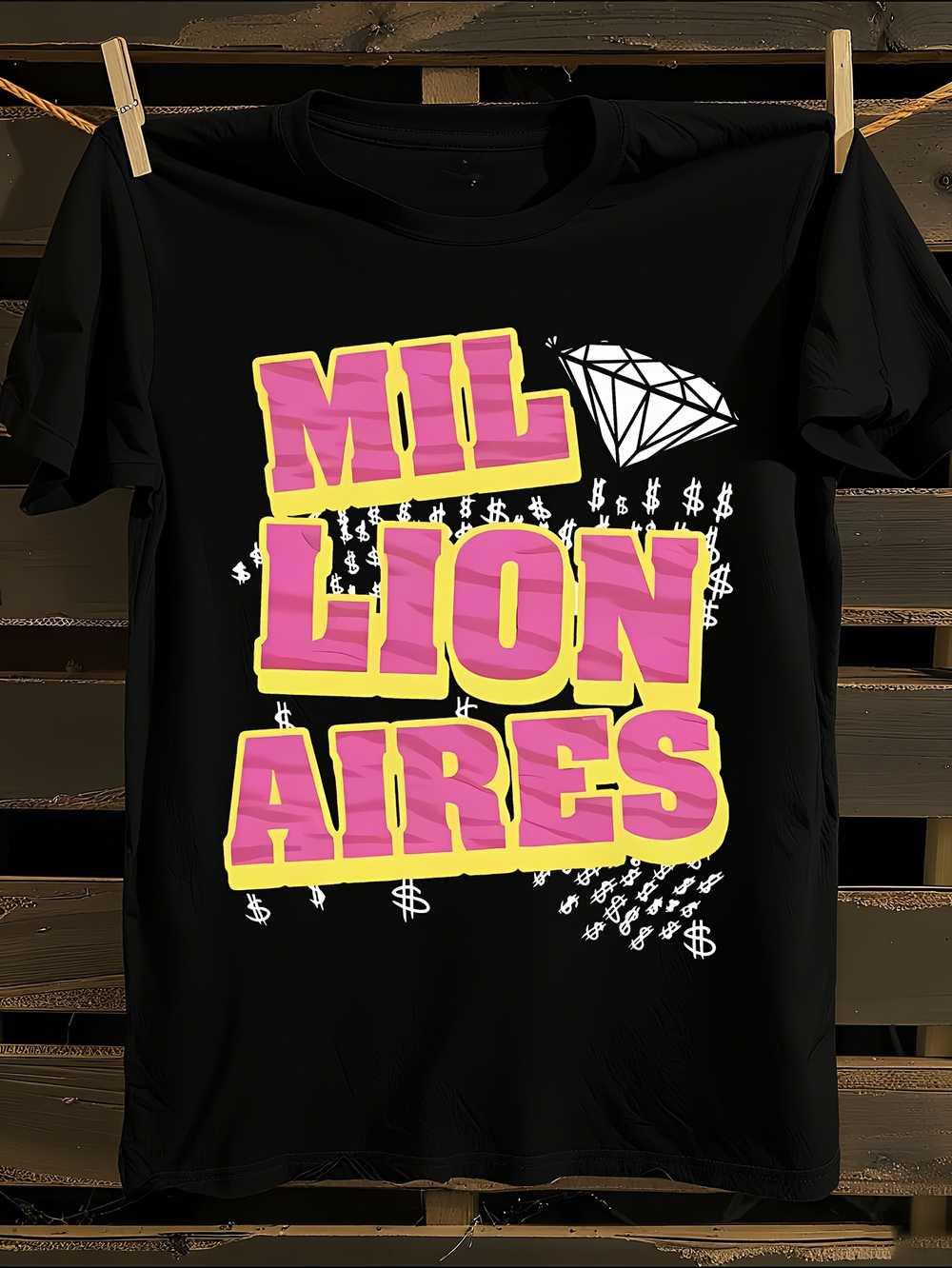 Millionaires Graphic T-Shirt Mens Tshirt Womens Tshirts with Letters Print Short Sleeves T-Shirt Casual Street Tee Shirt Top S
Millionaires Graphic T-Shirt Mens Tshirt Womens Tshirts with Letters Print Short Sleeves T-Shirt Casual Street Tee Shirt Top S