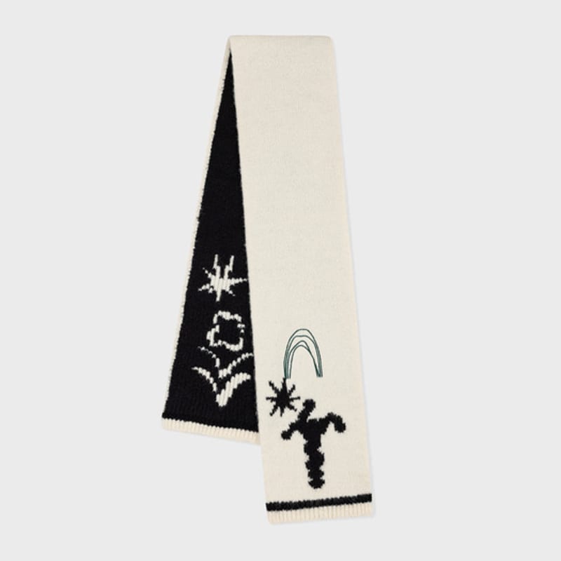 FALLETT Drawing Garden Muffler Ivory F
FALLETT Drawing Garden Muffler Ivory F