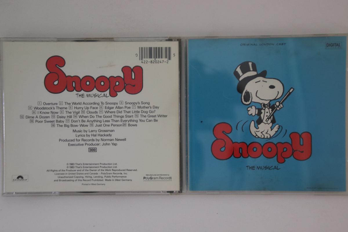 CD OST - Snoopy - The Musical 8202472 POLYDOR 1985 Germany Soundtracks & Musicals Used
CD OST - Snoopy - The Musical 8202472 POLYDOR 1985 Germany Soundtracks & Musicals Used