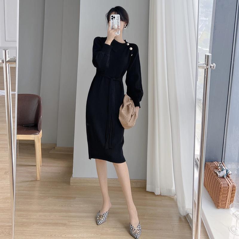 Пальто из шерсти средней длины в корейском стиле с высоким воротником, вязаное платье для женщин L
Пальто из шерсти средней длины в корейском стиле с высоким воротником, вязаное платье для женщин L