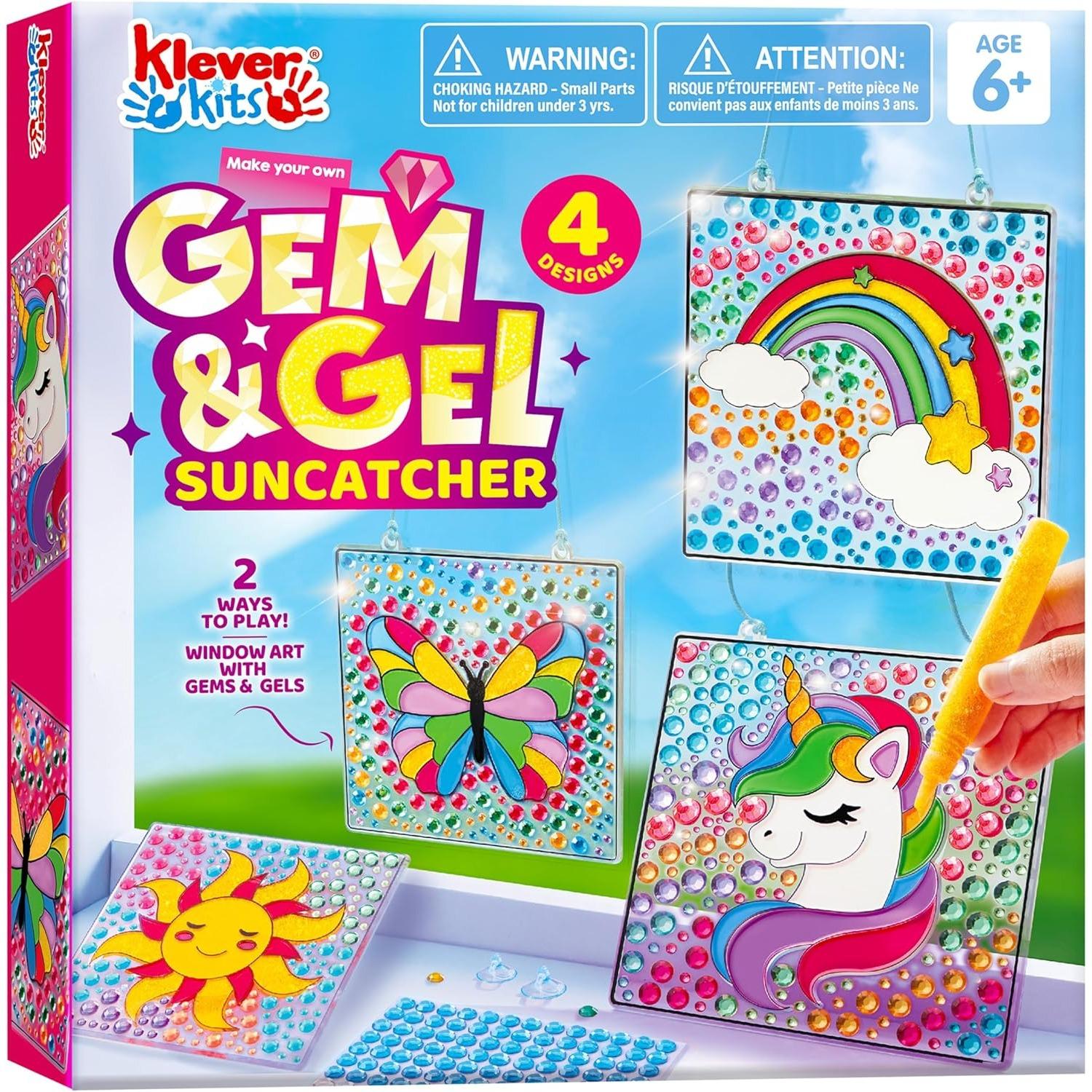 JOYFY 4PCS Window Art 2-in-1 Gems and Gels Suncatcher Diamond and Gels Arts & Crafts Toys for Kids Christmas Birthday Gifts
JOYFY 4PCS Window Art 2-in-1 Gems and Gels Suncatcher Diamond and Gels Arts & Crafts Toys for Kids Christmas Birthday Gifts