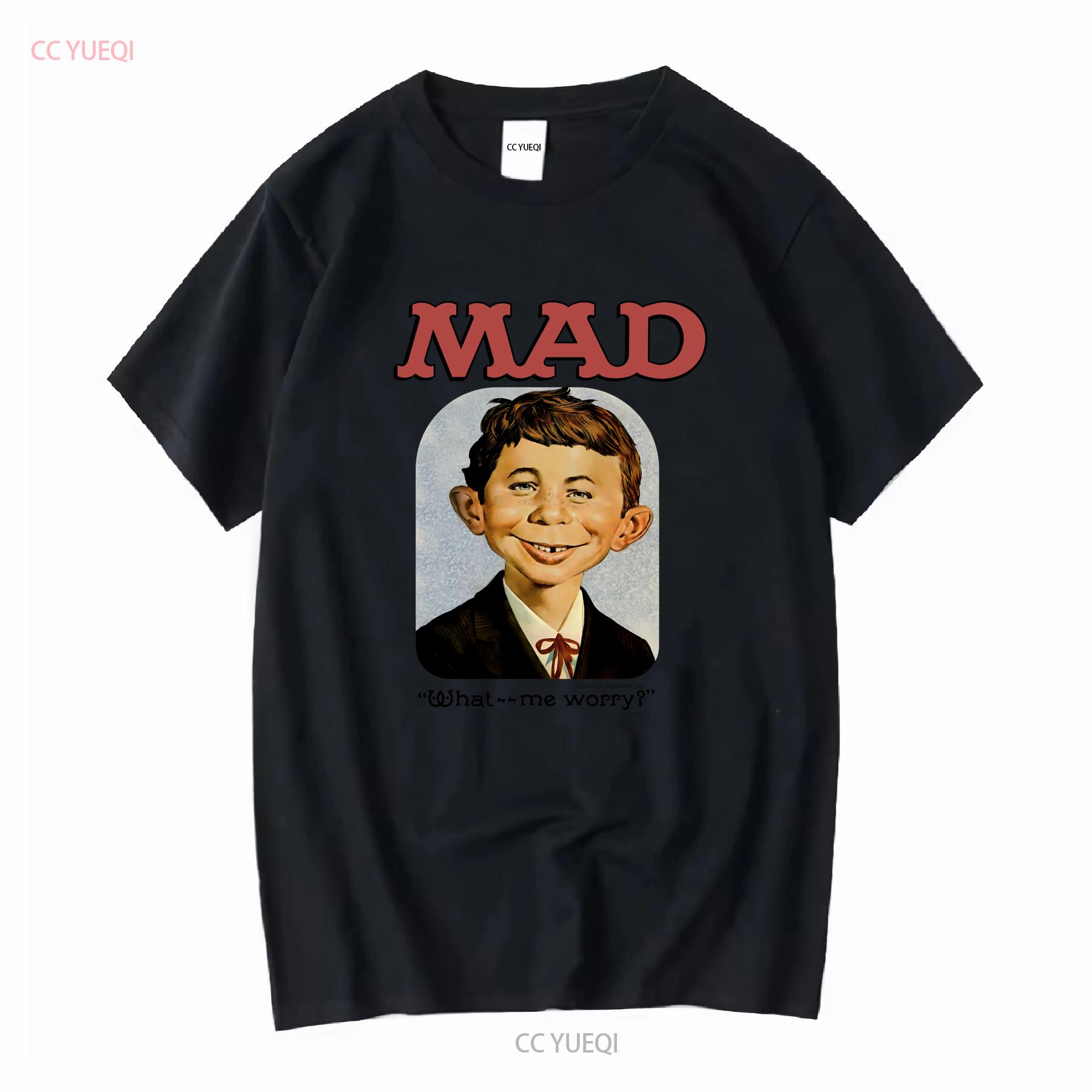 Vintage 1987 Mad Magazine Alfred E Neuman T Shirt Size Large long or short sleeves vintage Washed Breathable homme Slightly 4XL
Vintage 1987 Mad Magazine Alfred E Neuman T Shirt Size Large long or short sleeves vintage Washed Breathable homme Slightly 4XL