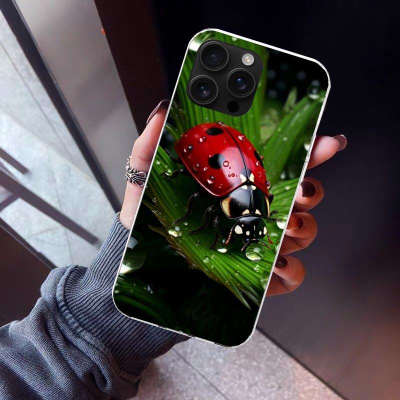 Insect Seven-Star ladybug Phone Case For iPhone 17 Air 16 15 Pro Max 14 Plus 13 Mini 12 11 Cover 7 8 SE Silicone Shell Print Fun iPhone 16E
Insect Seven-Star ladybug Phone Case For iPhone 17 Air 16 15 Pro Max 14 Plus 13 Mini 12 11 Cover 7 8 SE Silicone Shell Print Fun iPhone 16E