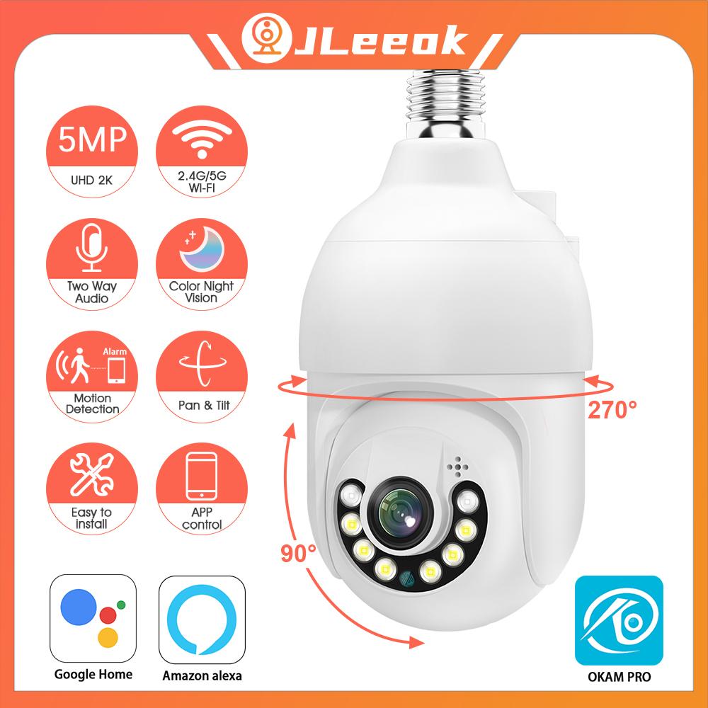 Jleeok Alexa Беспроводная 5MP 2,4 и 5G WIFI E27 Blub Light PTZ Securtiy IP-камера наблюдения Обнаружение движения Цветная камера ночного видения CCTV
Jleeok Alexa Беспроводная 5MP 2,4 и 5G WIFI E27 Blub Light PTZ Securtiy IP-камера наблюдения Обнаружение движения Цветная камера ночного видения CCTV