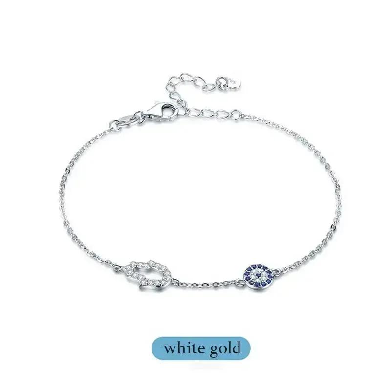 TONGZHE Evil Eye Bracelets for Women Lucky 925 Silver Bracelet Blue Eye Hamsa Hand Fatima Hand Turkey Jewelry
TONGZHE Evil Eye Bracelets for Women Lucky 925 Silver Bracelet Blue Eye Hamsa Hand Fatima Hand Turkey Jewelry