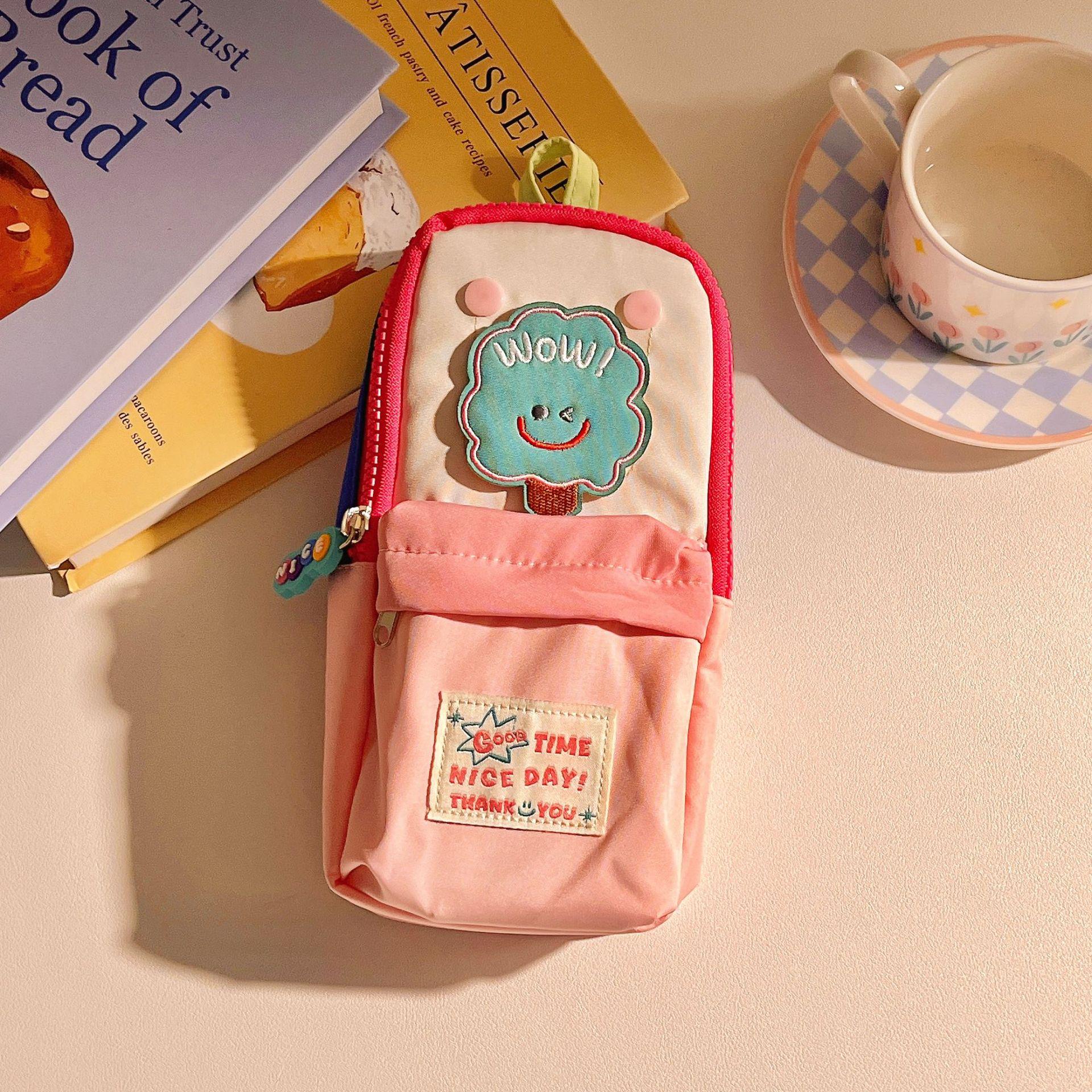 Large Capacity Cute Multilayer Pencil Case & Mini Backpack Storage Bag for Students
Large Capacity Cute Multilayer Pencil Case & Mini Backpack Storage Bag for Students