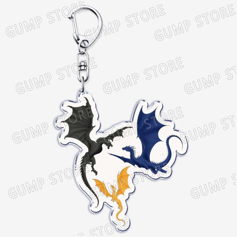 Tairn and Andrana Dragon Keychain Fourth Wing Iron Flame Onyx Storm Basgiath War College Violet Sorrengail Xaden Riorson Keyring
Tairn and Andrana Dragon Keychain Fourth Wing Iron Flame Onyx Storm Basgiath War College Violet Sorrengail Xaden Riorson Keyring