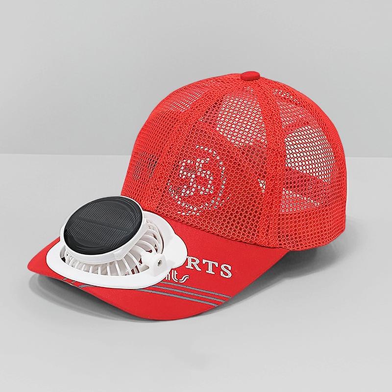 Solar Charge Fan Baseball Cap Adults Summer Unisex Outdoor Sun Shading Breathable Quick Dry Duck Tongue Mesh Cap Men Women 58-62CM красный
Solar Charge Fan Baseball Cap Adults Summer Unisex Outdoor Sun Shading Breathable Quick Dry Duck Tongue Mesh Cap Men Women 58-62CM красный