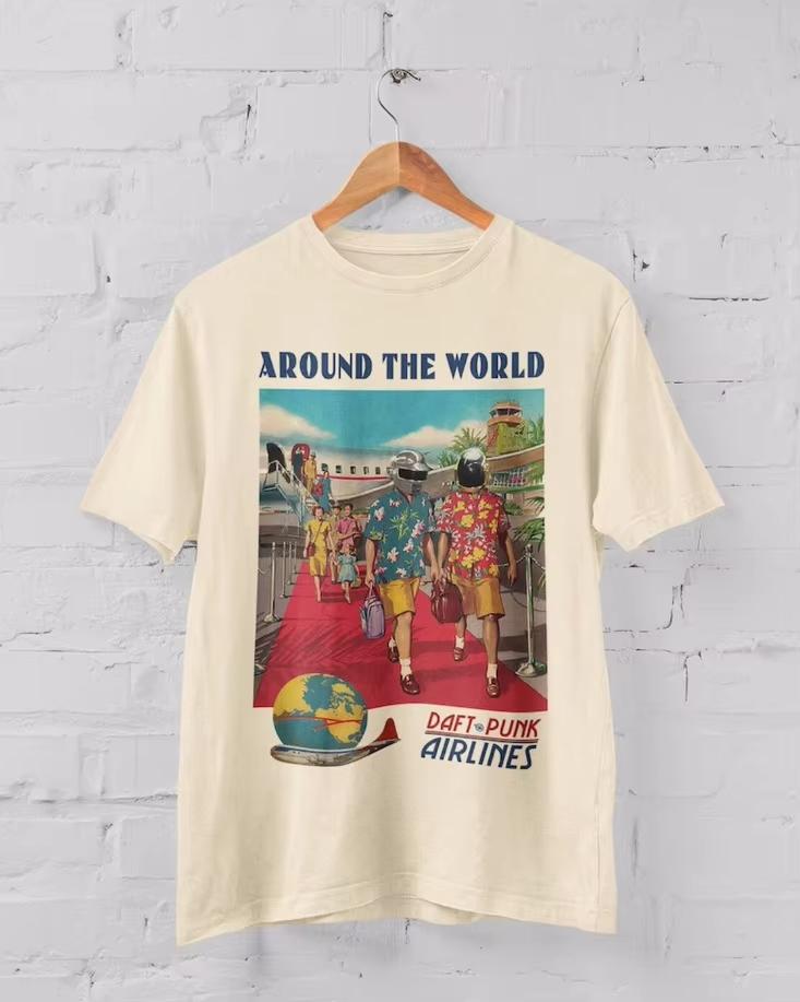 2026 New Model Daft Punk Band Around The World Sand All Size Unisexs Shirt Unisexs Tshirts Y2k Clothes Unisex Y2k Clothes Unisex 4XL
2026 New Model Daft Punk Band Around The World Sand All Size Unisexs Shirt Unisexs Tshirts Y2k Clothes Unisex Y2k Clothes Unisex 4XL