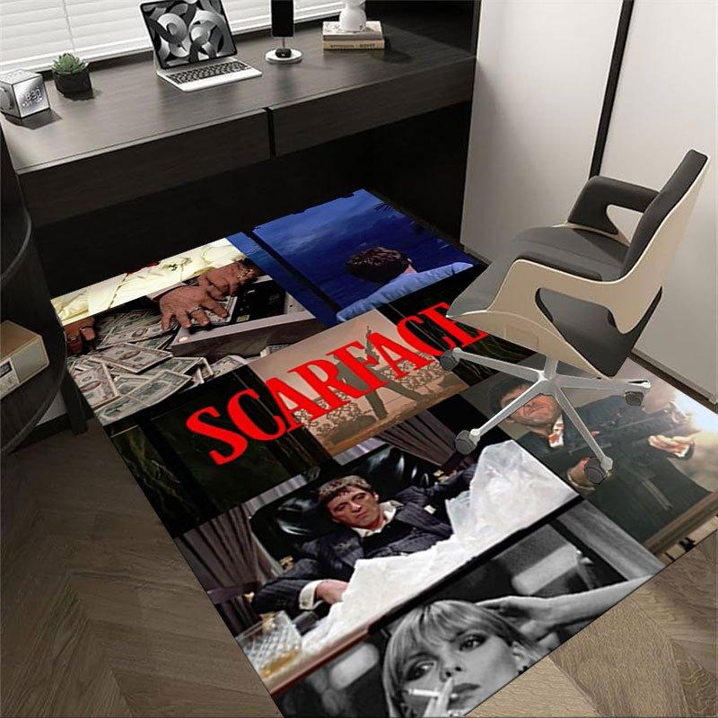 1 шт. Килимок для офісного крісла Scarface, м який, зручний, для будь-якої пори року, ідеально підходить для дому, спальні або офісу, ідеальний подарунок для 60cm by 90cm
1 шт. Килимок для офісного крісла Scarface, м який, зручний, для будь-якої пори року, ідеально підходить для дому, спальні або офісу, ідеальний подарунок для 60cm by 90cm