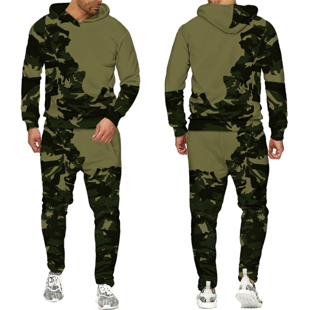 Толстовка/штани/костюм весна-осень камуфляж Чоловіки Жінки Повсякденний пуловер з капюшоном Світшоти Комплект Спортивний костюм 2 предмети Спортивний одяг M
Толстовка/штани/костюм весна-осень камуфляж Чоловіки Жінки Повсякденний пуловер з капюшоном Світшоти Комплект Спортивний костюм 2 предмети Спортивний одяг M