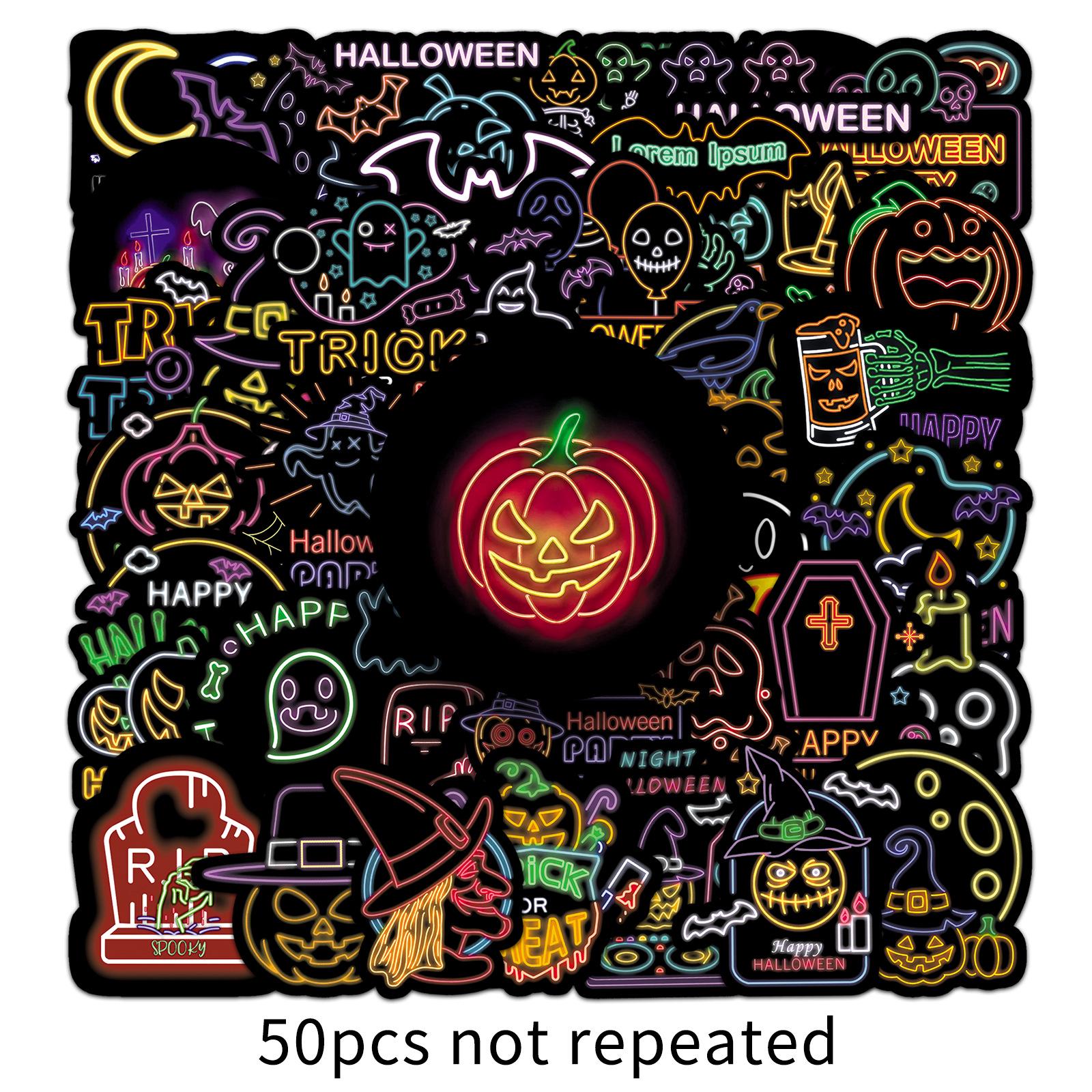 50 Neon Halloween Stickers: Vibrant Festival & Journal Decorations
50 Neon Halloween Stickers: Vibrant Festival & Journal Decorations