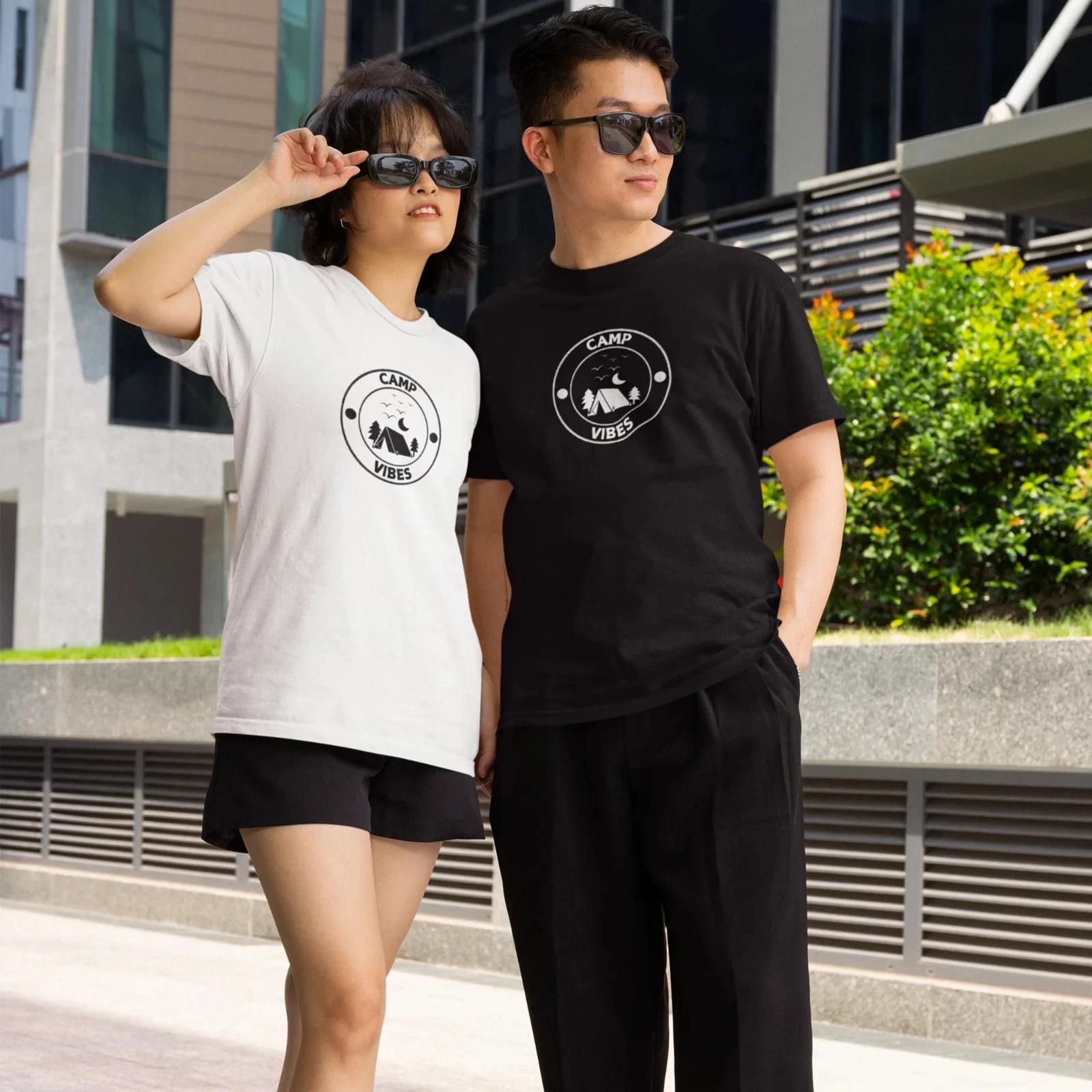 Camping Mood Graphic Tee | Classic Fit Round Neck T-Shirt for Unisex Style S
Camping Mood Graphic Tee | Classic Fit Round Neck T-Shirt for Unisex Style S