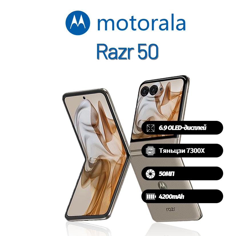 Смартфон Motorola Moto Razr 50 підтримує Nano-SIM+eSIM, Абсолютно новий 256GB сірий колір
Смартфон Motorola Moto Razr 50 підтримує Nano-SIM+eSIM, Абсолютно новий 256GB сірий колір