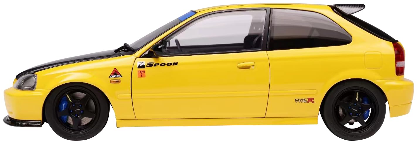 MOTORHELIX Honda Civic Type R Spoon Sunlight Yellow Finished Product 1/18 (EK9)
MOTORHELIX Honda Civic Type R Spoon Sunlight Yellow Finished Product 1/18 (EK9)