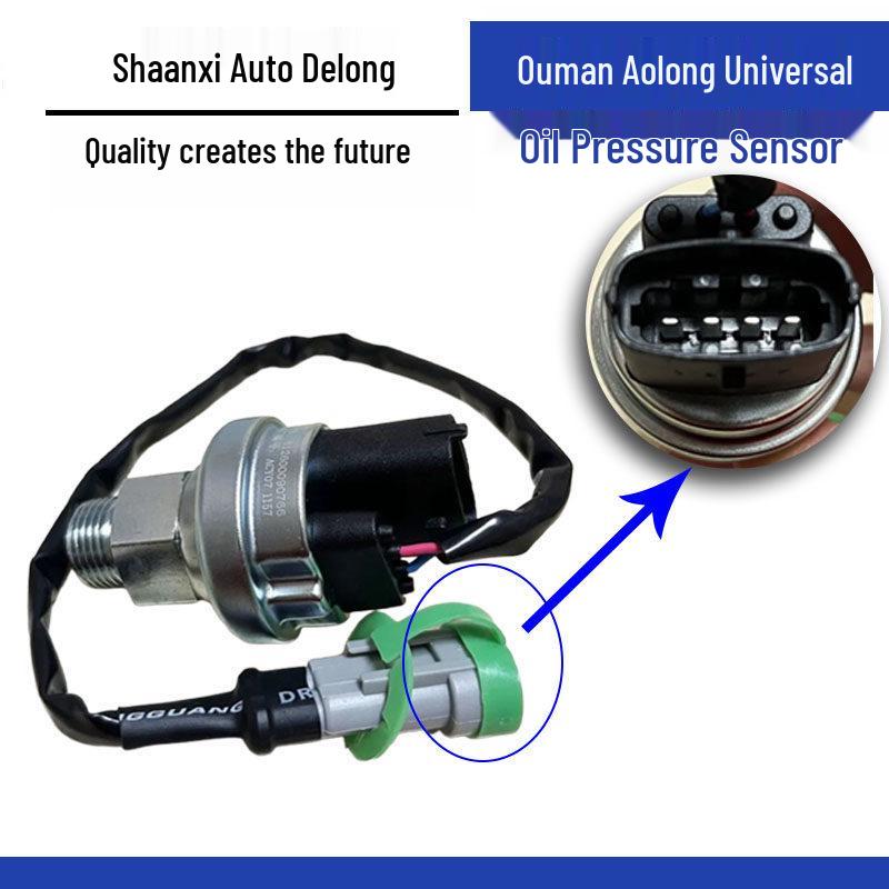 Compatible Oil Pressure Sensor for DeLonghi Ouman and Weichai Engines (Part #6126000907) Standard
Compatible Oil Pressure Sensor for DeLonghi Ouman and Weichai Engines (Part #6126000907) Standard