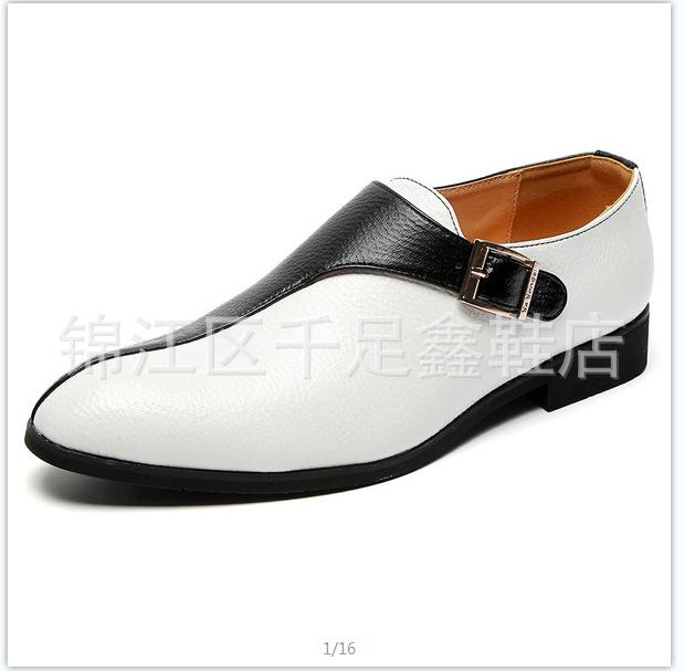 Factory direct sales Korean version of trendy leather shoes British men s popular buckle one-pedal casual shoes large size 38 to 48 38 білий
Factory direct sales Korean version of trendy leather shoes British men s popular buckle one-pedal casual shoes large size 38 to 48 38 білий