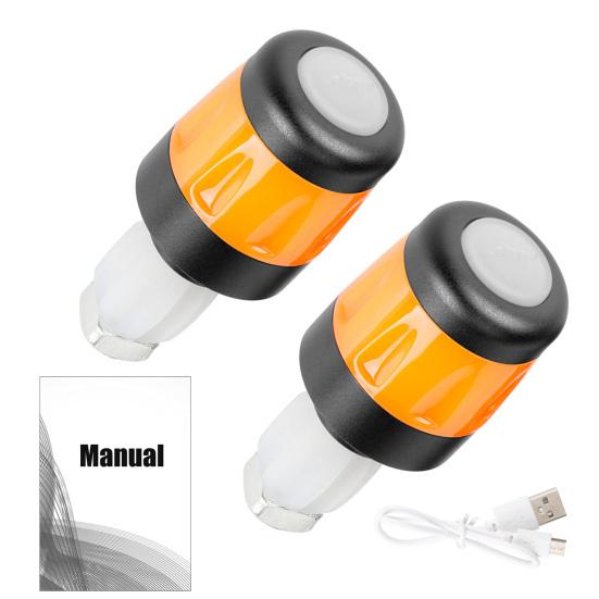 2Pcs Bicycle Handlebar End Light, Rechargeable Bike LED Flash Lamp, Bike Handlebar Plugs Safety Indicator Light for Nigh Riding Cycling оранжевый
2Pcs Bicycle Handlebar End Light, Rechargeable Bike LED Flash Lamp, Bike Handlebar Plugs Safety Indicator Light for Nigh Riding Cycling оранжевый