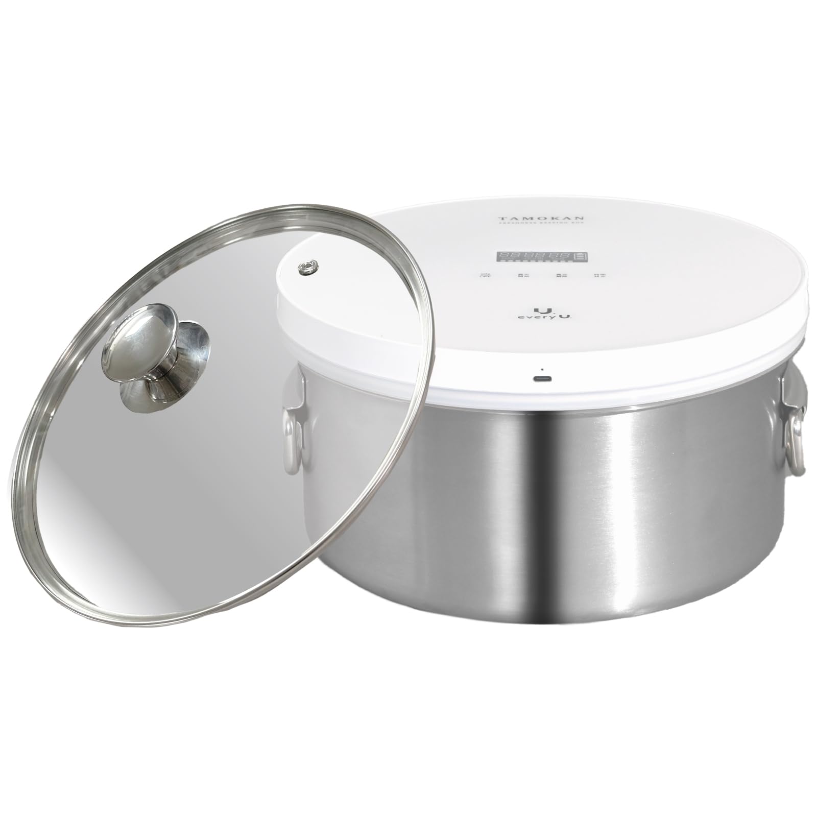 TAMOKAN Вакуумное хранение Примерно в 4 раза Сохраняет Идеально для запасов Кофе Чай Сухой Корм для Собак Кошек Контейнеры для Бизнеса и Путешествий, Долгосрочное