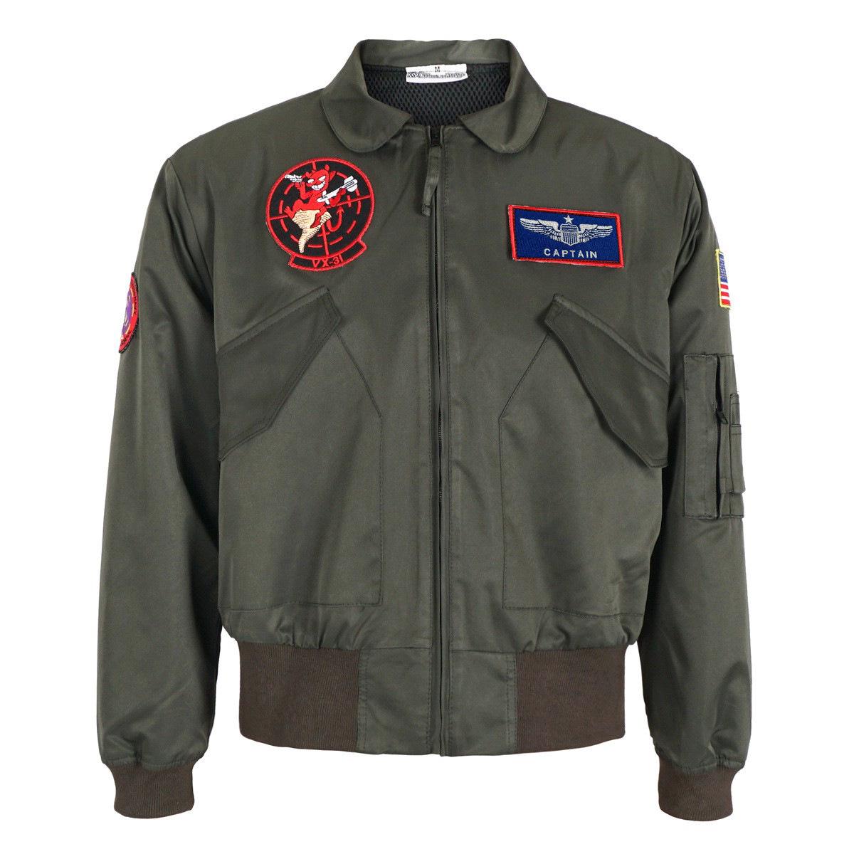 In-Stock Halloween Cosplay Pilot Jacket - Thick Role-Playing Jacket, European Size M зелёный
In-Stock Halloween Cosplay Pilot Jacket - Thick Role-Playing Jacket, European Size M зелёный