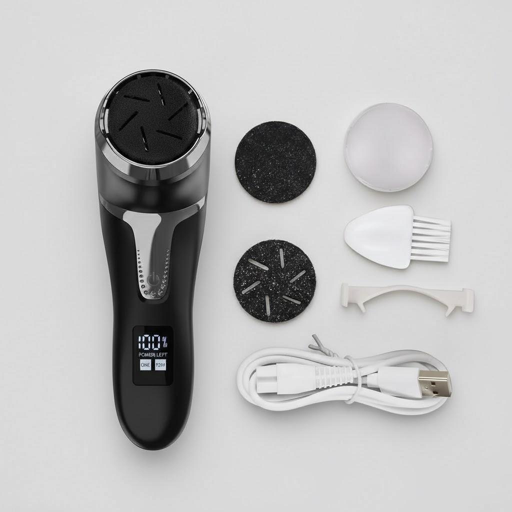 Electric Foot Grinder Vacuum Pedicure Machine Callus Remover Waterproof Foot Care Tool Home Use Easy Clean чорний
Electric Foot Grinder Vacuum Pedicure Machine Callus Remover Waterproof Foot Care Tool Home Use Easy Clean чорний
