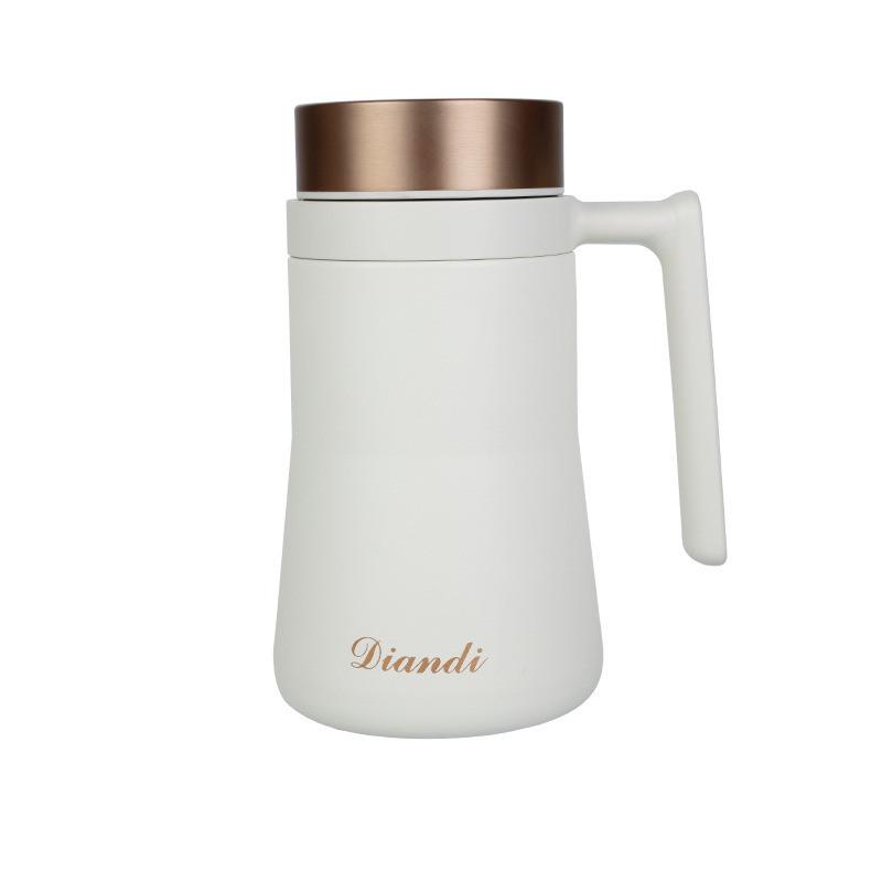 316 Stainless Steel Double Wall Thermos Mug For Tea With Tea Infuser Vaccum Coffee Thermal Mug With Handle For Car Office Home 401-500ml
316 Stainless Steel Double Wall Thermos Mug For Tea With Tea Infuser Vaccum Coffee Thermal Mug With Handle For Car Office Home 401-500ml