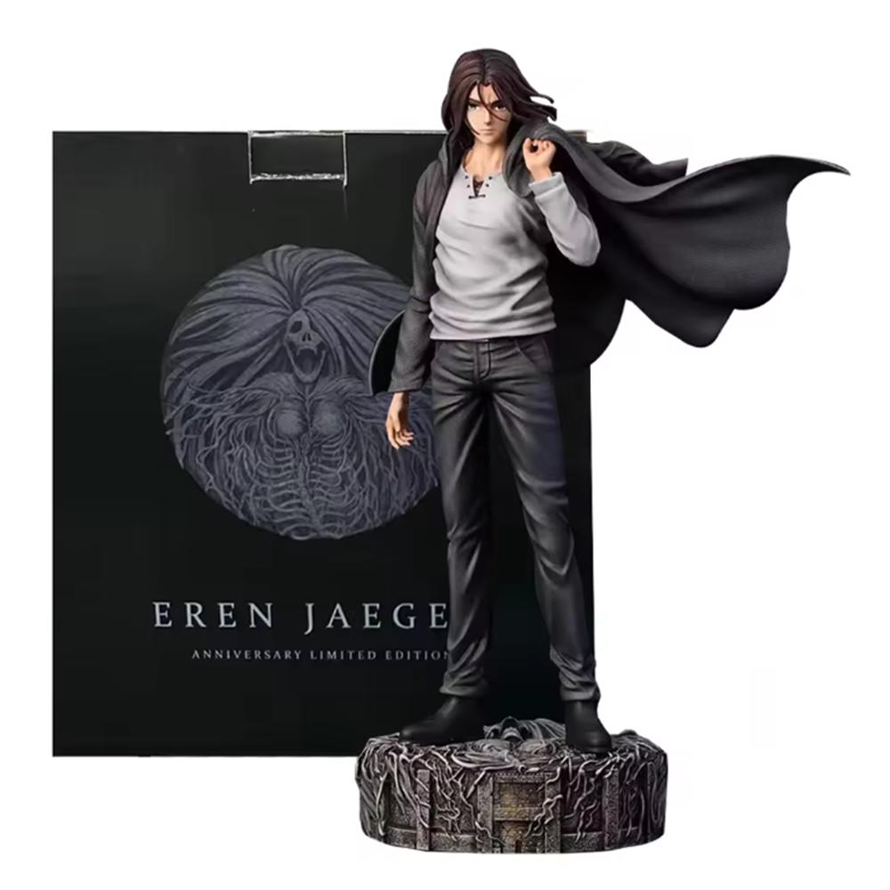 28cm Attack on Titan Eren Jaeger Figure PVC Anime Action Figure Replaceable Heads Figurine Doll Collectible Gifts for Boys Dolls without box
28cm Attack on Titan Eren Jaeger Figure PVC Anime Action Figure Replaceable Heads Figurine Doll Collectible Gifts for Boys Dolls without box