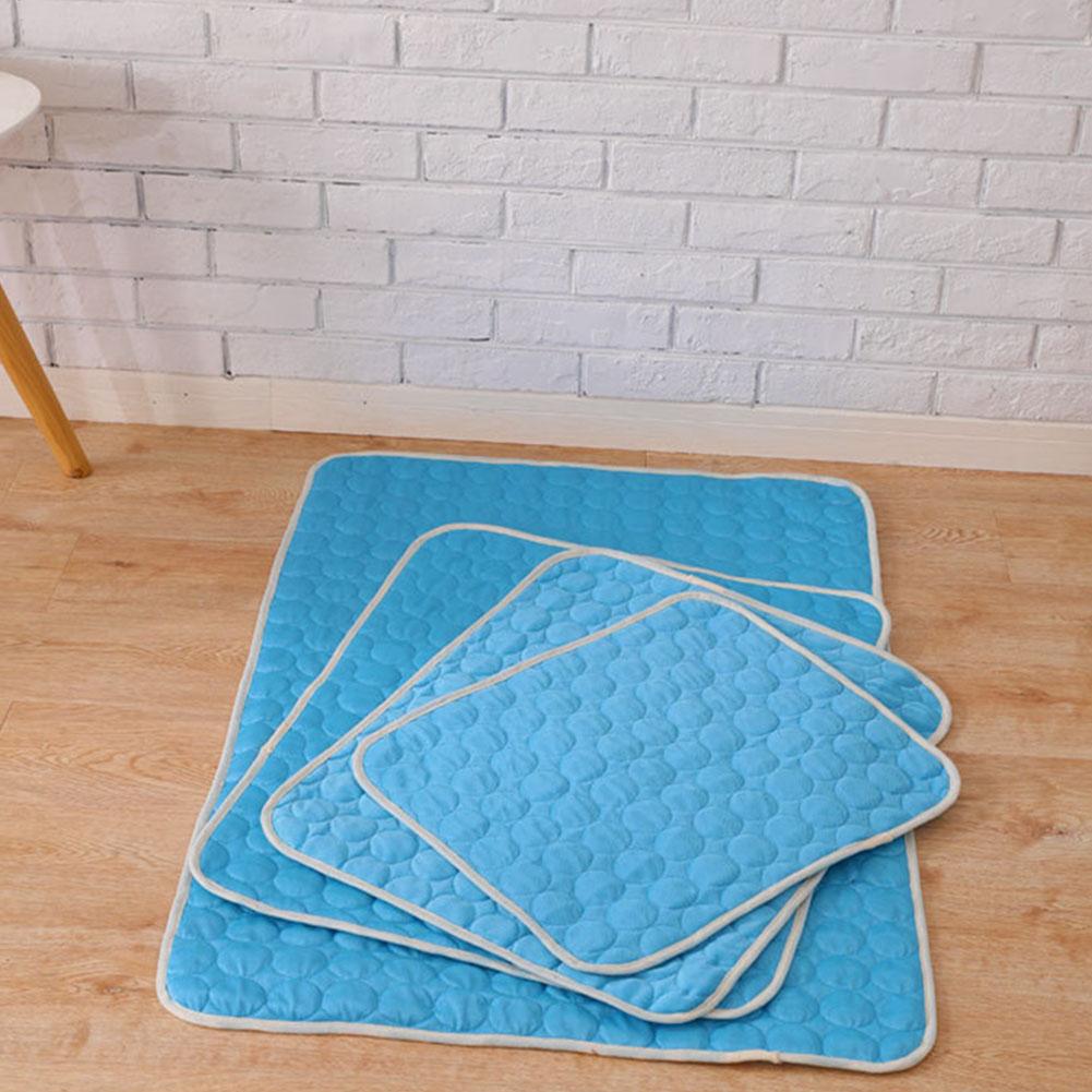 Summer Solid Color Cooling Sleeping Mat for Pet Cats Dogs Nest Blue 50*40cm#1
Summer Solid Color Cooling Sleeping Mat for Pet Cats Dogs Nest Blue 50*40cm#1