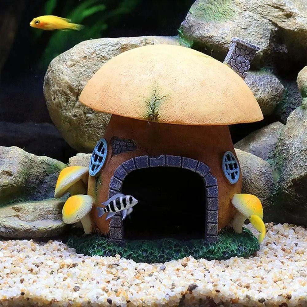 PVC Mushroom Conch House Decorative Conch Ornaments Fish Shrimp Hiding Shelter Landscaping Style E
PVC Mushroom Conch House Decorative Conch Ornaments Fish Shrimp Hiding Shelter Landscaping Style E
