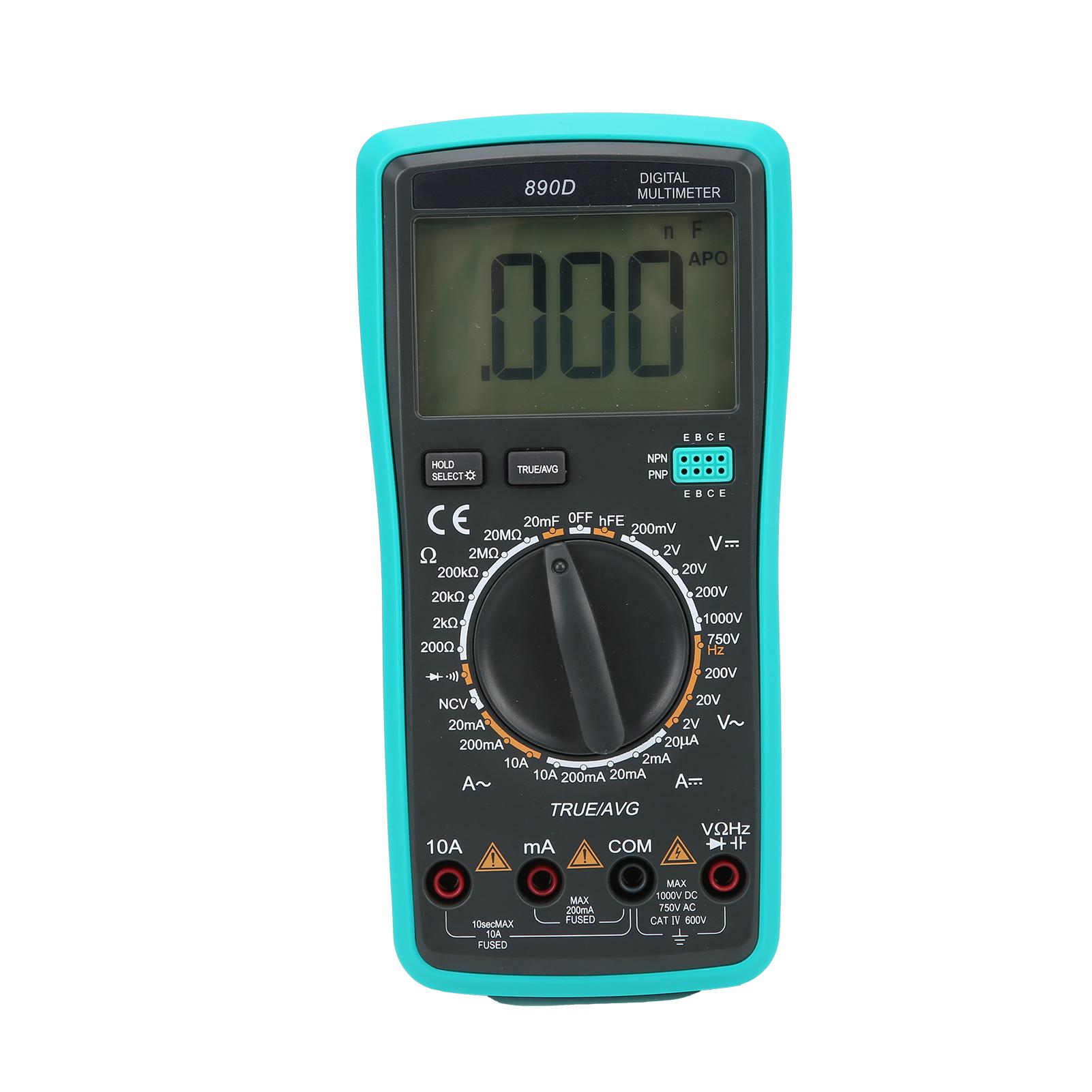 890D Digital Multimeter with Electric Pen Function Automatic Protection Voltage Tester Current Meter
890D Digital Multimeter with Electric Pen Function Automatic Protection Voltage Tester Current Meter