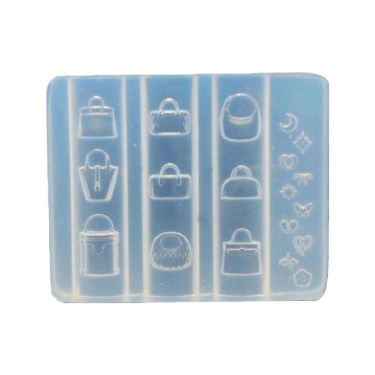 Silicone Nail Art Mold Handbag Embossed Nail Accessories Mold Jewelry Supplies Nail Embossing Tool for Women Girls 1
Silicone Nail Art Mold Handbag Embossed Nail Accessories Mold Jewelry Supplies Nail Embossing Tool for Women Girls 1