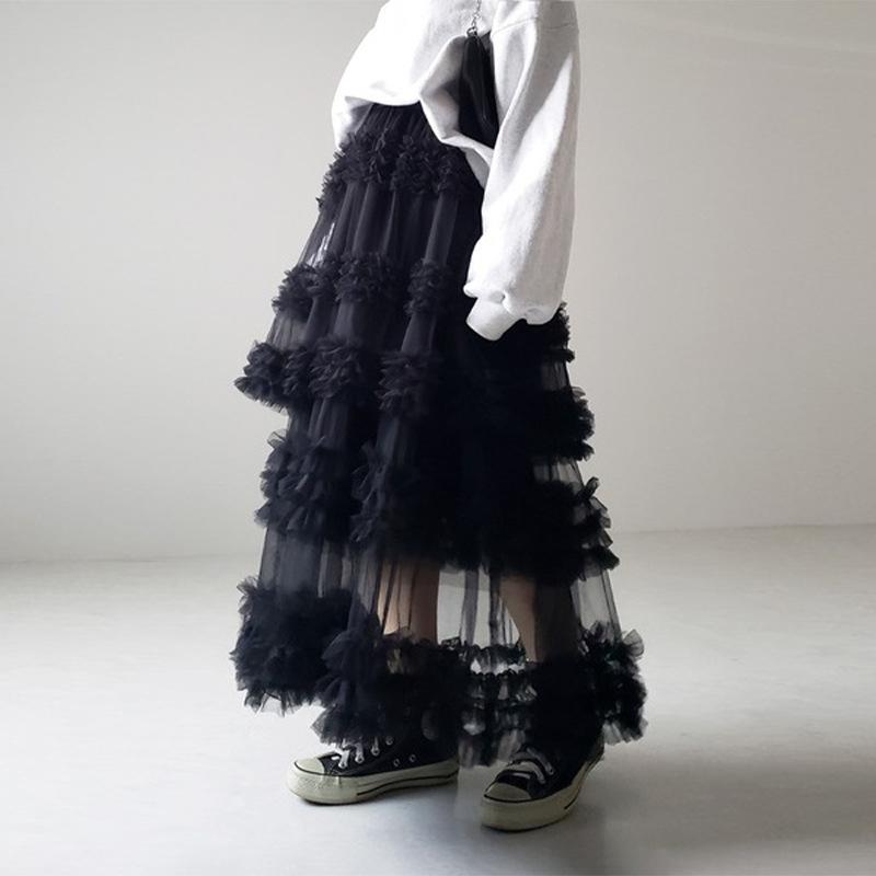 SCIONE New Women s Half-length Gauze Skirt Multi-level Hand-stitched Cake Skirt Princess Skirt High Waist Solid Color A-line Fluffy Skirt average size чёрный
SCIONE New Women s Half-length Gauze Skirt Multi-level Hand-stitched Cake Skirt Princess Skirt High Waist Solid Color A-line Fluffy Skirt average size чёрный