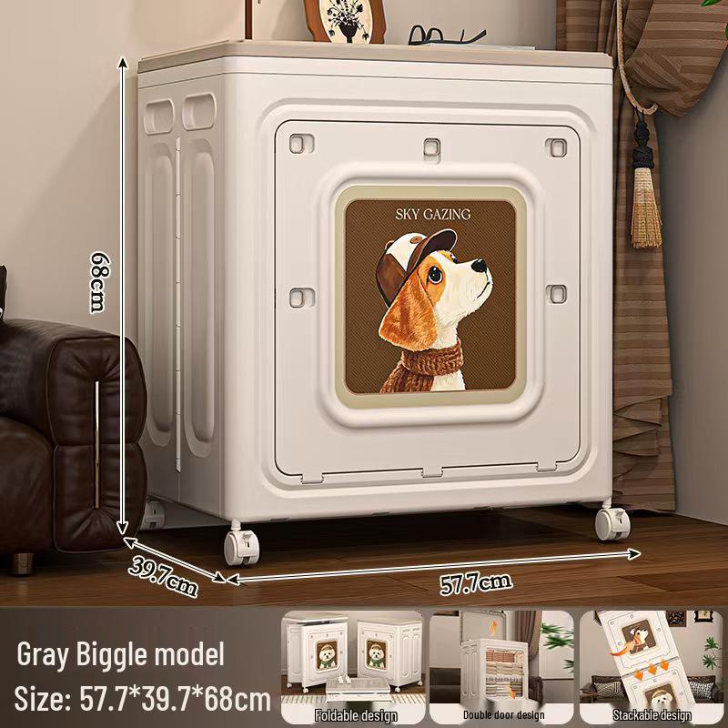 Складной шкаф с откидной крышкой для хранения одежды и одеял - Органайзер для спальни большой вместимости
Складной шкаф с откидной крышкой для хранения одежды и одеял - Органайзер для спальни большой вместимости