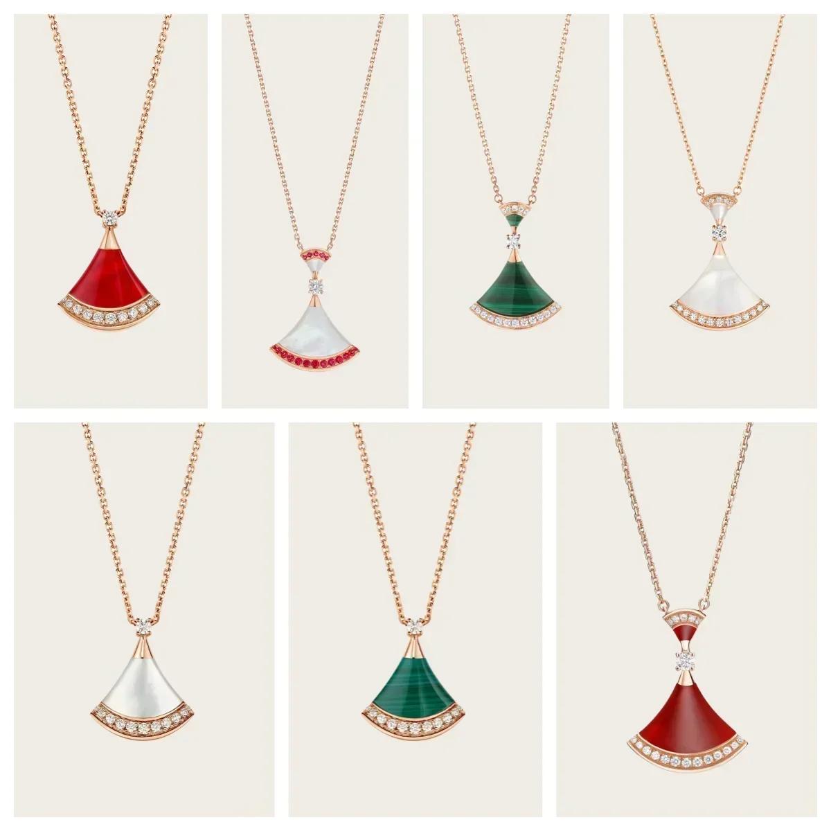 S925 Sterling Silver Women s Skirt Necklace with High-End Fan Pendant, Light Luxury Style
S925 Sterling Silver Women s Skirt Necklace with High-End Fan Pendant, Light Luxury Style