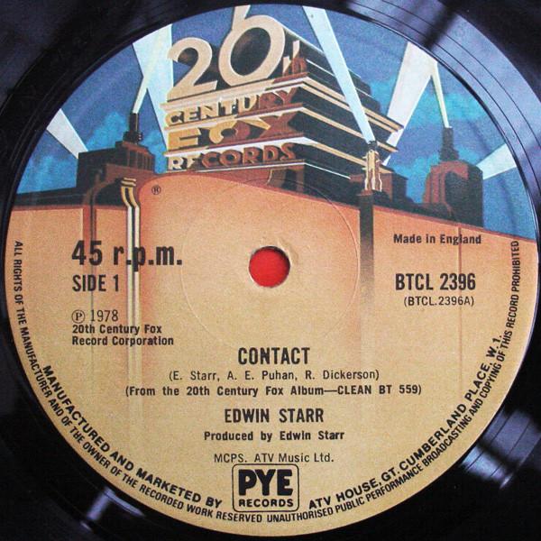 12-дюймовая пластинка EDWIN STARR - Contact / Working Song BTCL2396 20th Century Fo 1978 UK Соул/Фанк Б/У
12-дюймовая пластинка EDWIN STARR - Contact / Working Song BTCL2396 20th Century Fo 1978 UK Соул/Фанк Б/У