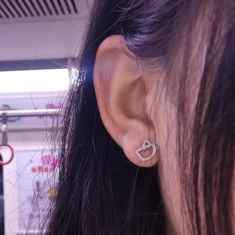 Cute Kitten Ear Studs Mini Golden Color Alloy Cat Stud Earrings Female Minimalist Jewelry Accessories Gifts
Cute Kitten Ear Studs Mini Golden Color Alloy Cat Stud Earrings Female Minimalist Jewelry Accessories Gifts