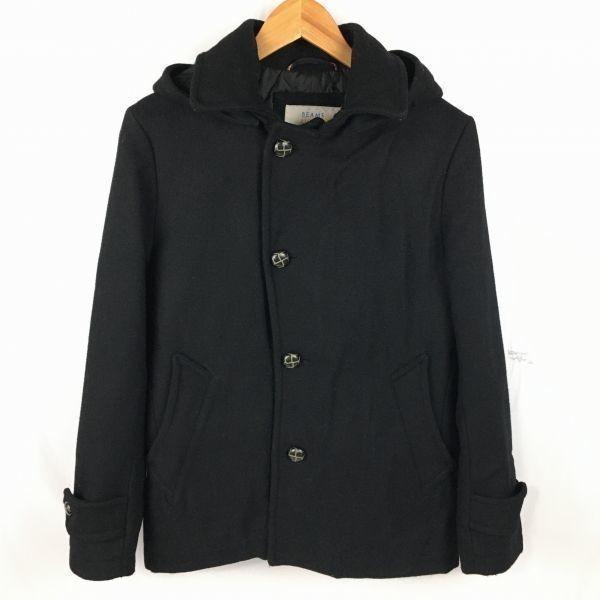 BEAMS LIGHTS wool short coat men S black outerwear casual jacket
BEAMS LIGHTS wool short coat men S black outerwear casual jacket