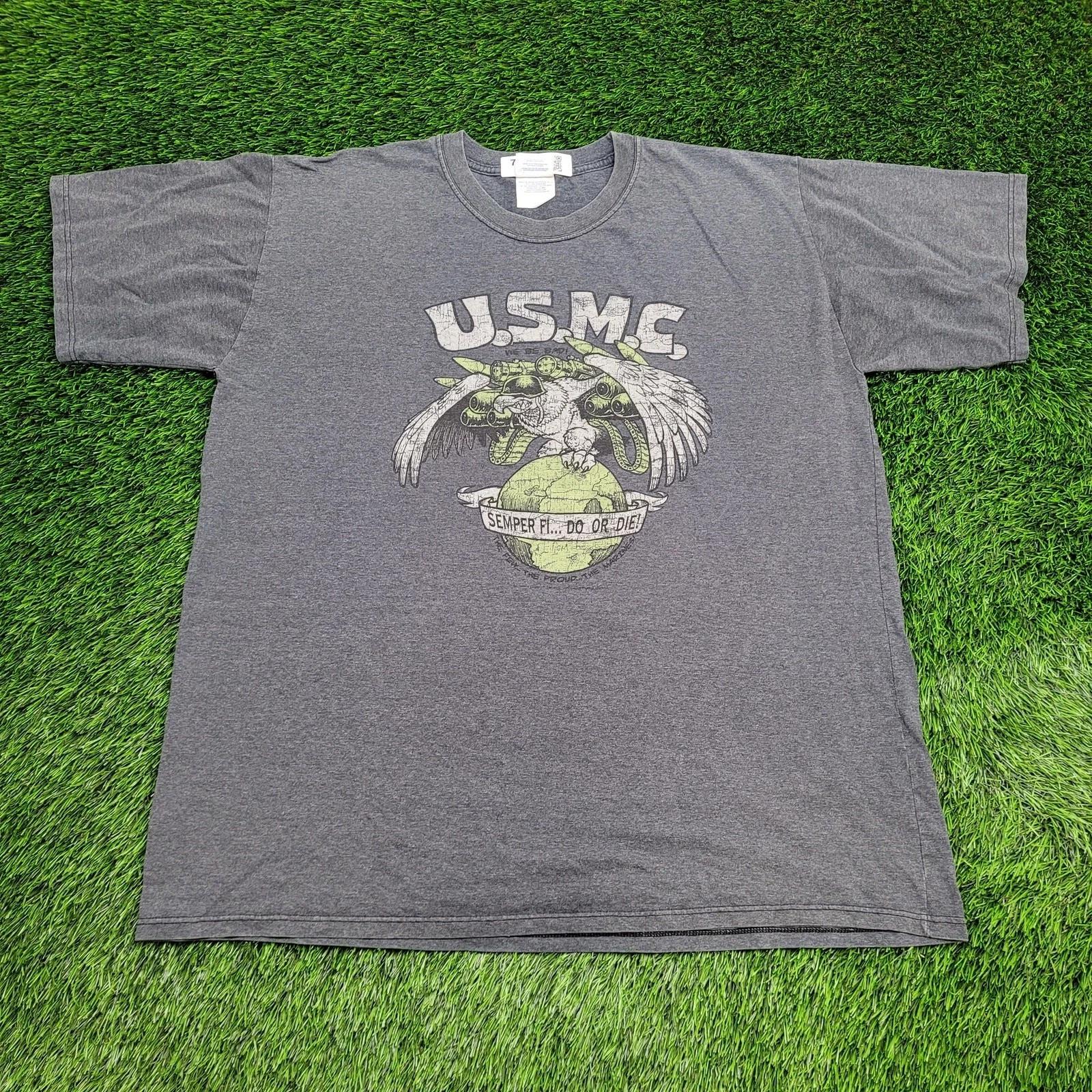 Vintage USMC Marine Shirt 2XL 26x31 Semper-Fi Y2K 4XL
Vintage USMC Marine Shirt 2XL 26x31 Semper-Fi Y2K 4XL
