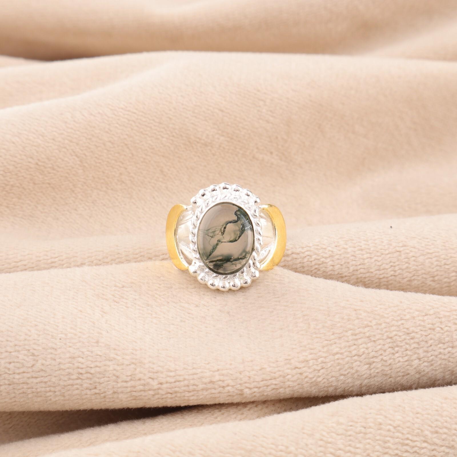 Натуральный Моховой Агат Драгоценный Камень 925 Стерлинговое Серебро Ювелирные Изделия Ручной Работы Изящное Кольцо RR-61-23 13
Натуральный Моховой Агат Драгоценный Камень 925 Стерлинговое Серебро Ювелирные Изделия Ручной Работы Изящное Кольцо RR-61-23 13