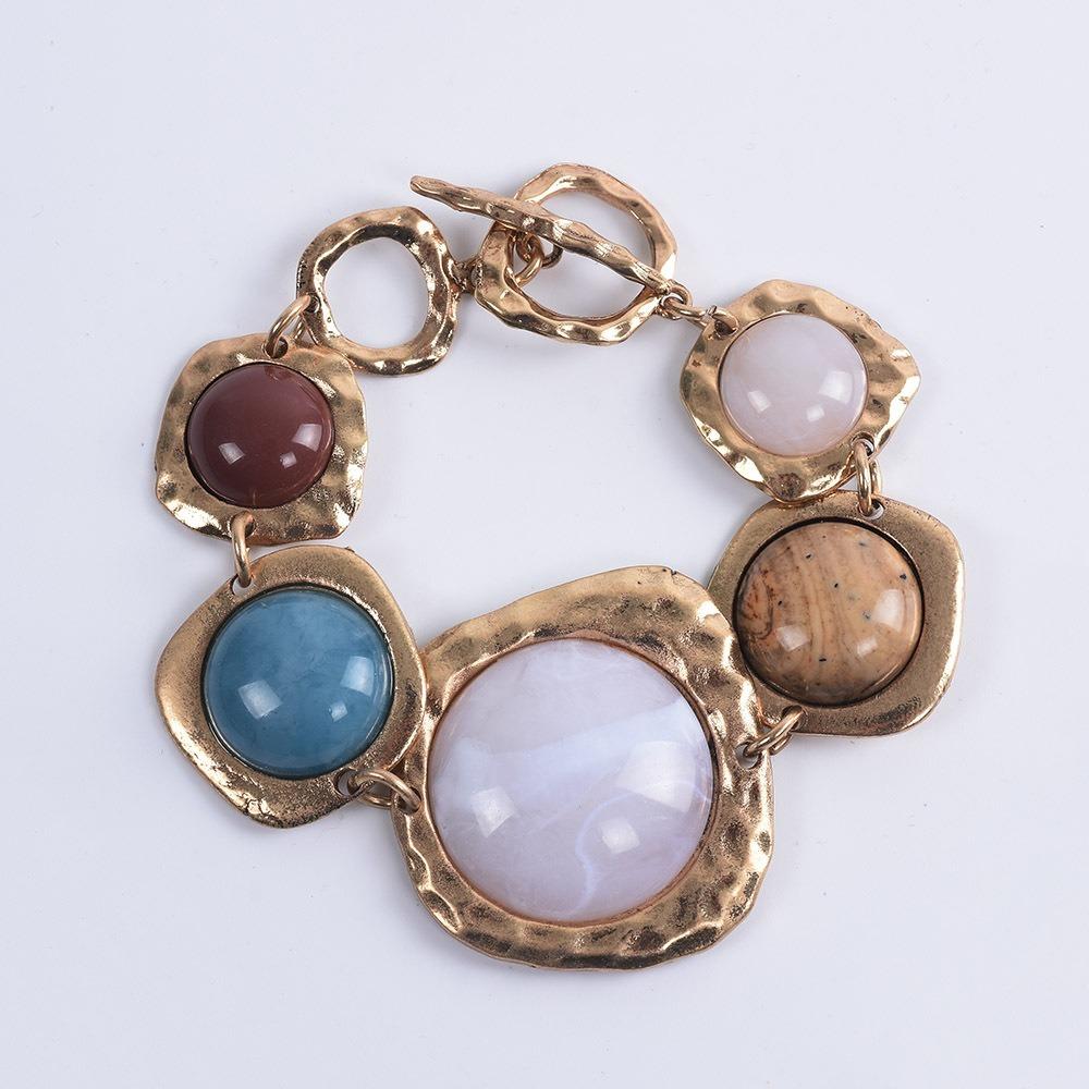 Vintage Resin Statement Bracelets Boho Ethnic Women s Hand Bracelets Metal Link Charm Bracelets
Vintage Resin Statement Bracelets Boho Ethnic Women s Hand Bracelets Metal Link Charm Bracelets