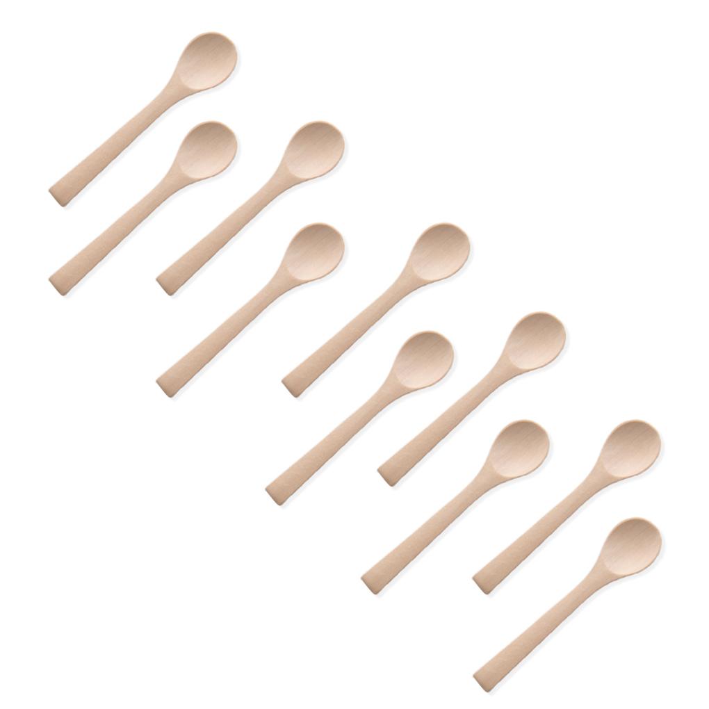 Pack of 10 Small Wooden Spoons Utensils Children Dining Tools Teaspoon Cooking Condiments for Kitchen Seasoning Tea
Pack of 10 Small Wooden Spoons Utensils Children Dining Tools Teaspoon Cooking Condiments for Kitchen Seasoning Tea