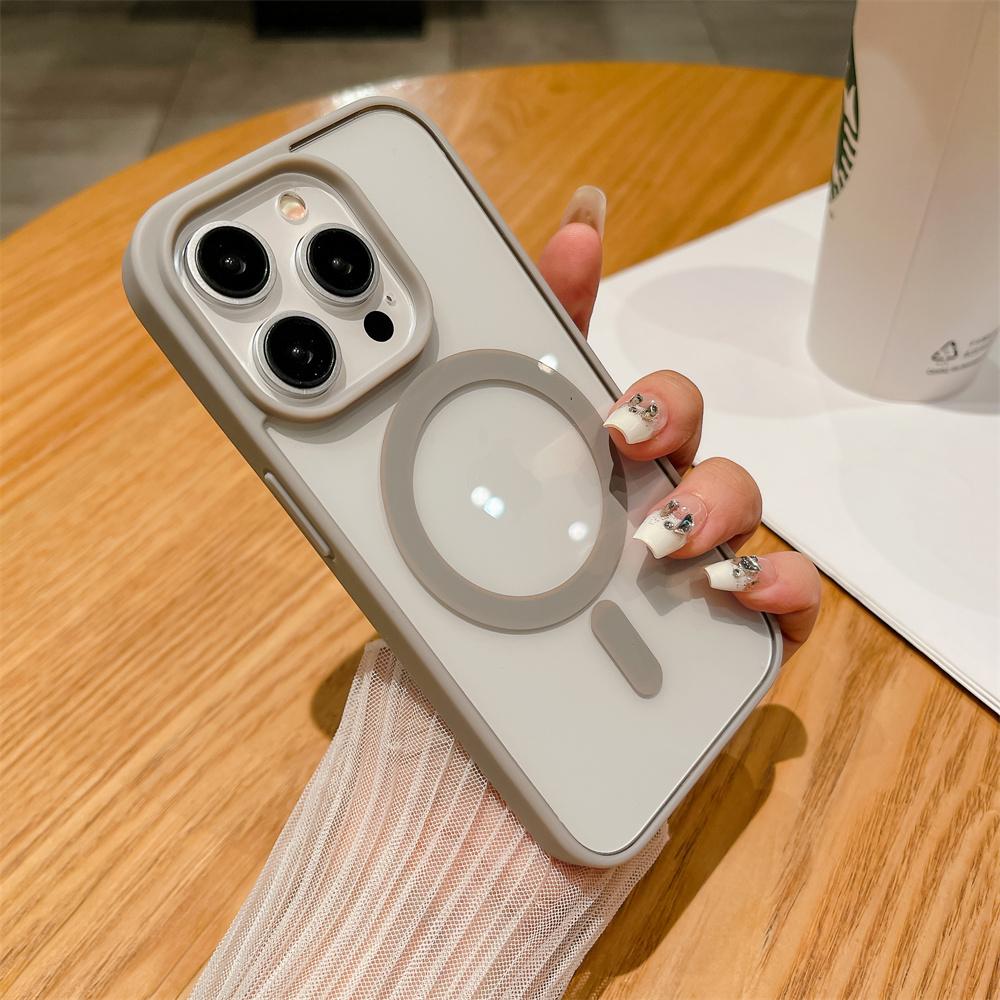Акриловый прозрачный чехол Magsafe Magnetic Case для iPhone 16 15 14 11 12 13 Pro Max Mini X XR XS 7 8 Plus SE3 противоударный чехол For iPhone 14-13 серый
Акриловый прозрачный чехол Magsafe Magnetic Case для iPhone 16 15 14 11 12 13 Pro Max Mini X XR XS 7 8 Plus SE3 противоударный чехол For iPhone 14-13 серый