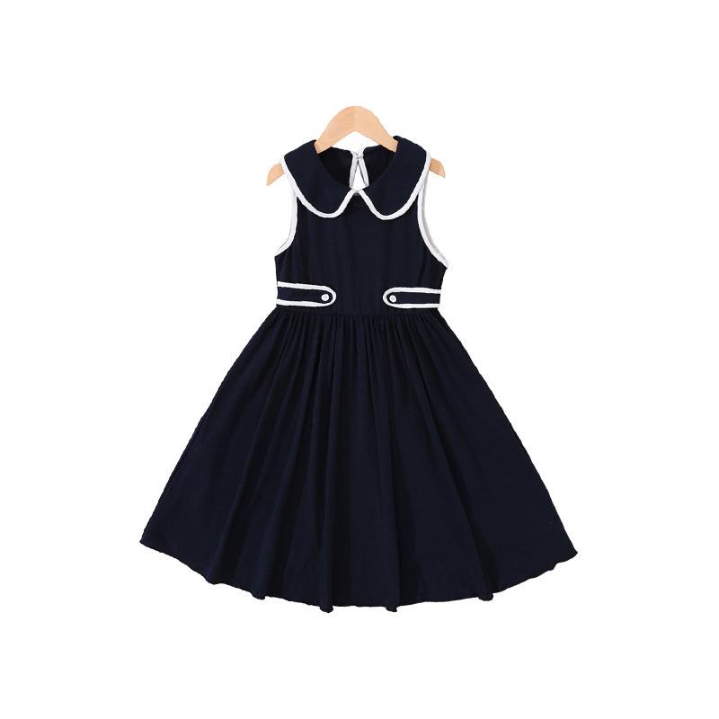 Girls Fashionable Doll-style Dress With Collar For Summer, Simple Princess-style Children s Dress 9Y
Girls Fashionable Doll-style Dress With Collar For Summer, Simple Princess-style Children s Dress 9Y