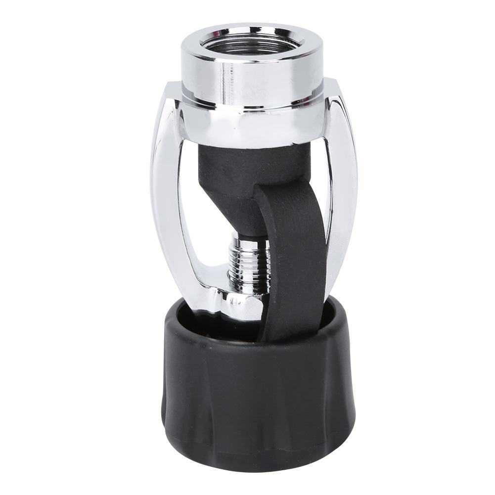 Heavy Duty Scuba Bottle Adapter Tank Fill Connector DIN to Yoke G58 Regulator Adapter
Heavy Duty Scuba Bottle Adapter Tank Fill Connector DIN to Yoke G58 Regulator Adapter
