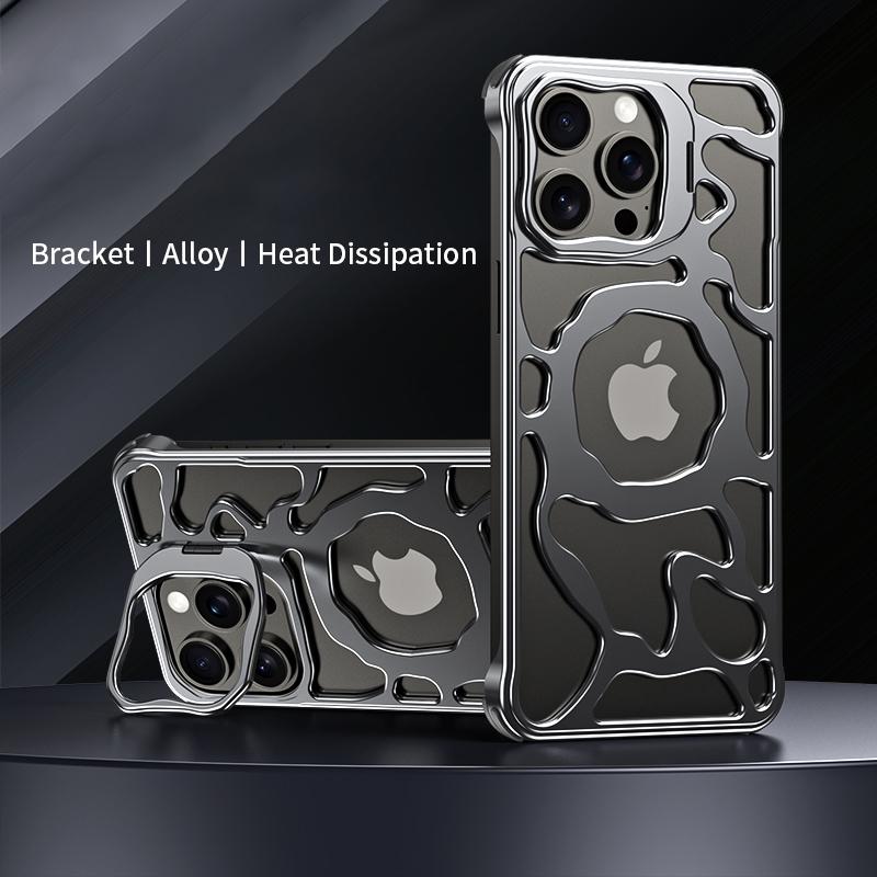 Auspicious Cloud Series For iPhone 15 Pro Max Magnetic Case Aluminum Alloy Hollow Kickstand Phone Cover Grey
Auspicious Cloud Series For iPhone 15 Pro Max Magnetic Case Aluminum Alloy Hollow Kickstand Phone Cover Grey