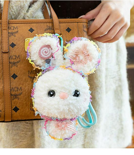 Colorful Cartoon Bunny Pendant Plush Toy - Sweet Rabbit Doll Bag Decoration for Claw Machines 20cm
Colorful Cartoon Bunny Pendant Plush Toy - Sweet Rabbit Doll Bag Decoration for Claw Machines 20cm