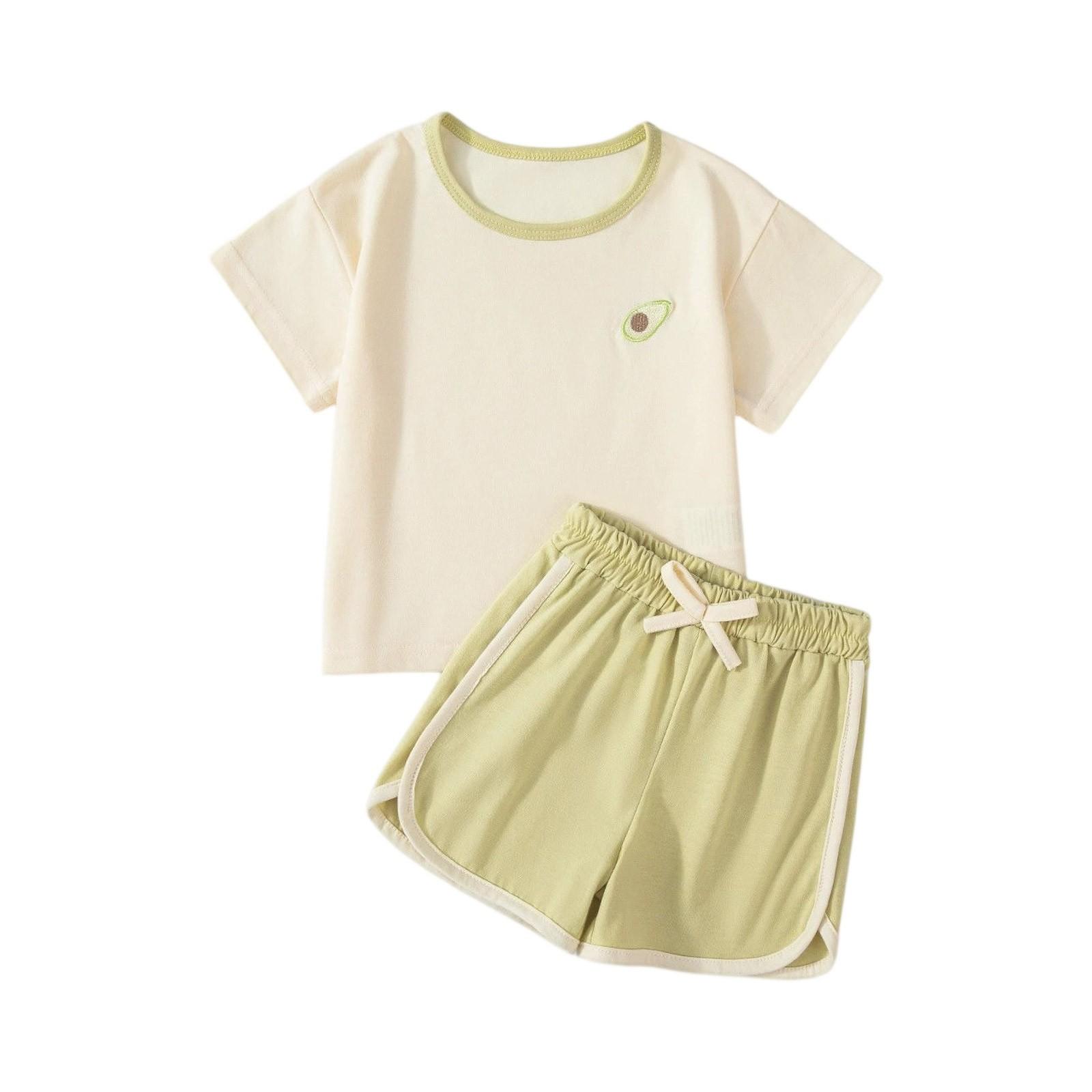 Boys Embroidered Set - Cartoon Print Short Sleeve & Shorts 120
Boys Embroidered Set - Cartoon Print Short Sleeve & Shorts 120