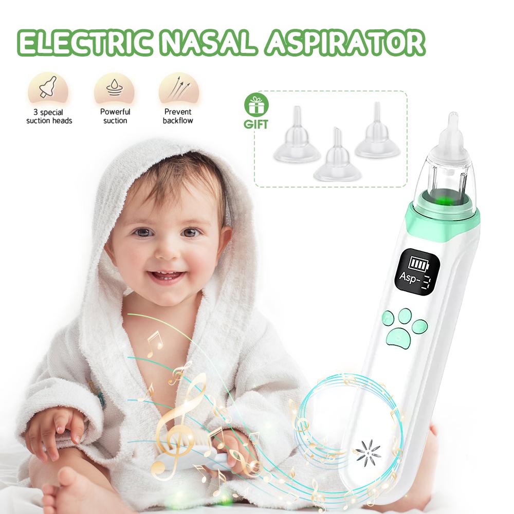 Electric Nasal Aspirator for Baby Soft Silicone Low Noise Automatic Nose Cleaner Aspirator Safety Convenient Low Noise
Electric Nasal Aspirator for Baby Soft Silicone Low Noise Automatic Nose Cleaner Aspirator Safety Convenient Low Noise